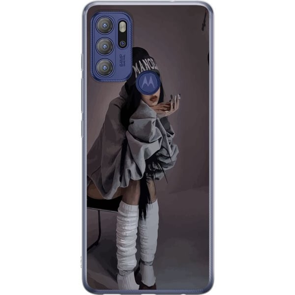 Kompatibel Mobilcover til Motorola Moto G60S Lisa Blackpink Kpop Idol Musikstjerne