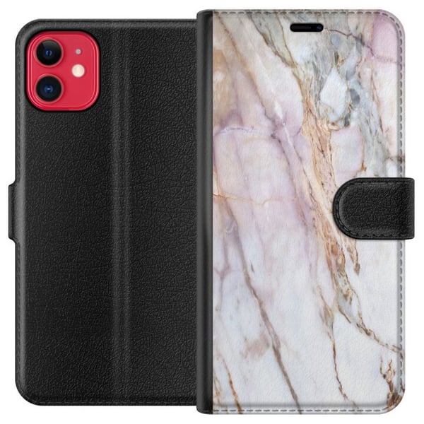 Kompatibelt Plånboksfodral till Apple iPhone 11 Marmor