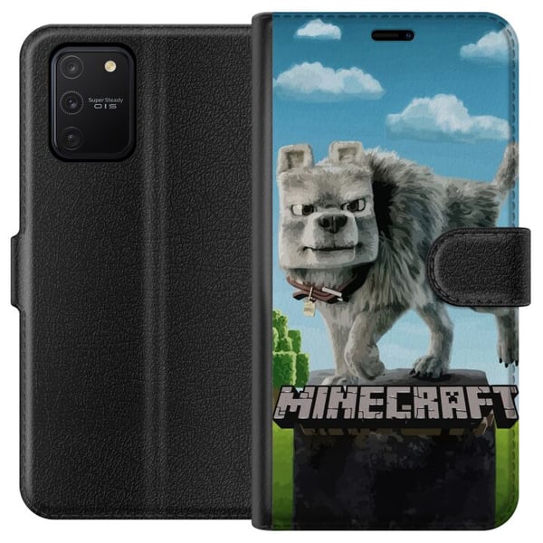 Kompatibelt Lommeboketui til Samsung Galaxy S10 Lite A Minecraft Movie Kompatibelt Lommeboketui til Samsung Galaxy S10 Lite A Minecraft Movie