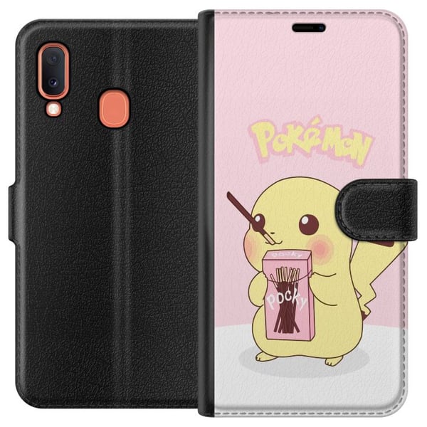 Kompatibelt Lommeboketui til Samsung Galaxy A20e Pokemon Kompatibelt Lommeboketui til Samsung Galaxy A20e Pokemon