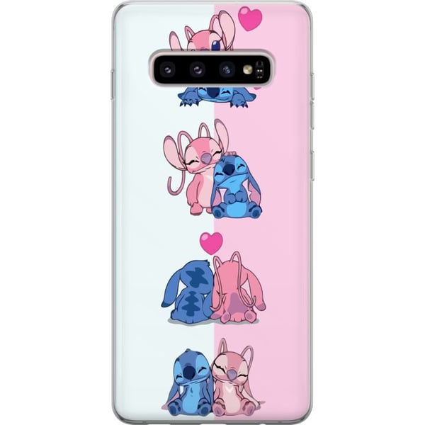 Kompatibelt Mobildeksel til Samsung Galaxy S10+ Lilo & Stitch