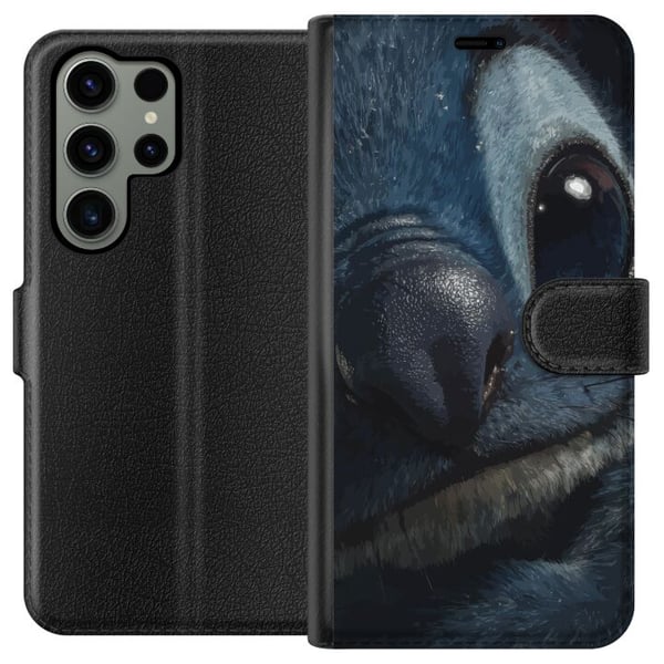 Kompatibel Tegnebogsetui til Samsung Galaxy S23 Ultra Stitch Disney Lilo Sød Karakter