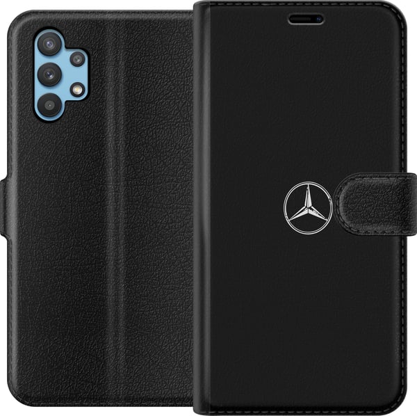 Yhteensopiva Lompakkokotelo Samsung Galaxy A32 5G Mercedes-Benz