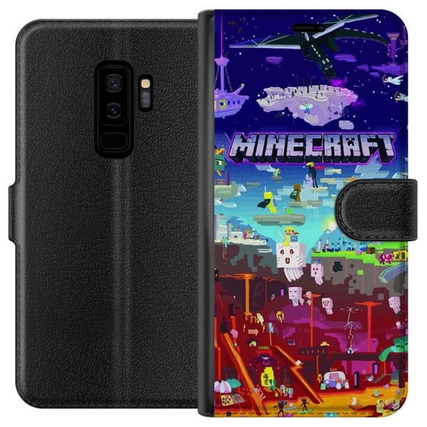 Kompatibelt Plånboksfodral till Samsung Galaxy S9+ Minecraft