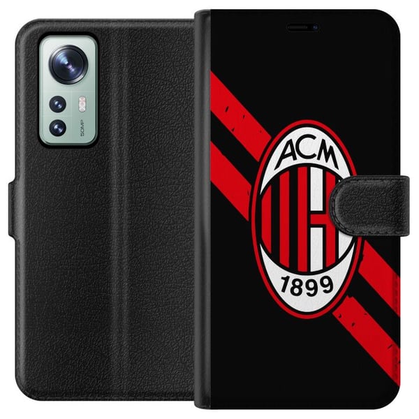Yhteensopiva Lompakkokotelo Xiaomi 12 AC Milan