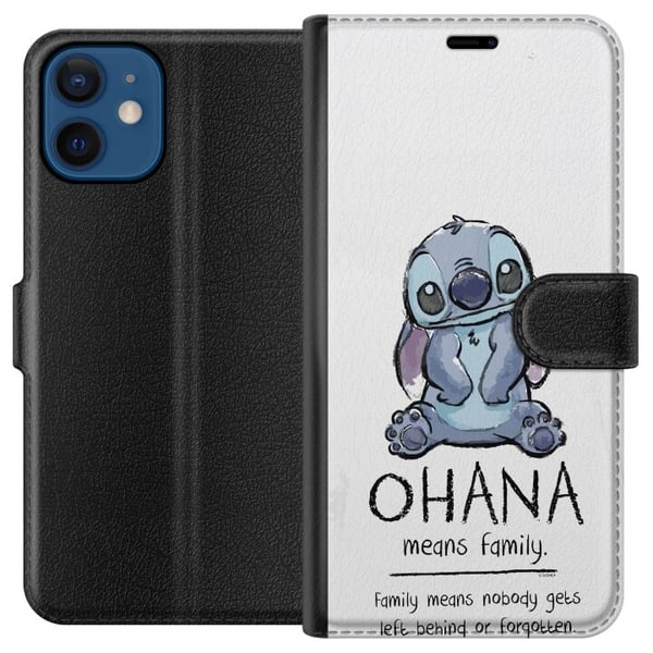 Yhteensopiva Lompakkokotelo Apple iPhone 12 mini Stitch Ohana