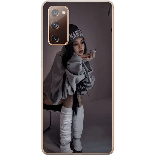 Kompatibel Mobilcover til Samsung Galaxy S20 FE Lisa Blackpink Kpop Idol Musikstjerne