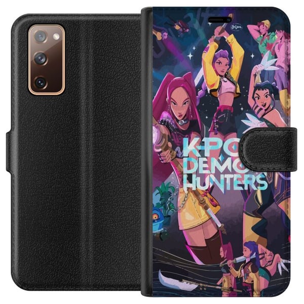 Kompatibelt Lommeboketui til Samsung Galaxy S20 FE K-pop-demonjegere Full lagkamp Idoler Magiske klinger Kosmisk glød Kompatibelt Lommeboketui til Samsung Galaxy S20 FE K-pop-demonjegere Full lagkamp Idoler Magiske klinger Kosmisk glød