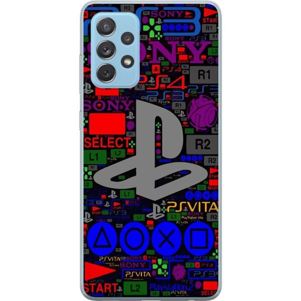 Kompatibelt Mobildeksel til Samsung Galaxy A52 5G Playstation Kompatibelt Mobildeksel til Samsung Galaxy A52 5G Playstation
