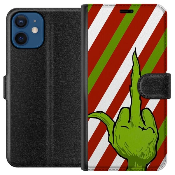 Yhteensopiva Lompakkokotelo Apple iPhone 12 mini Grinch