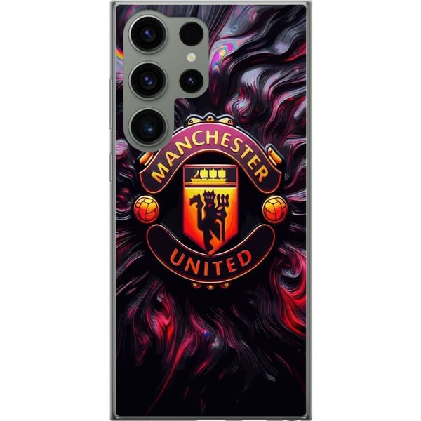 Kompatibel Mobilcover til Samsung Galaxy S23 Ultra Manchester United Kompatibel Mobilcover til Samsung Galaxy S23 Ultra Manchester United