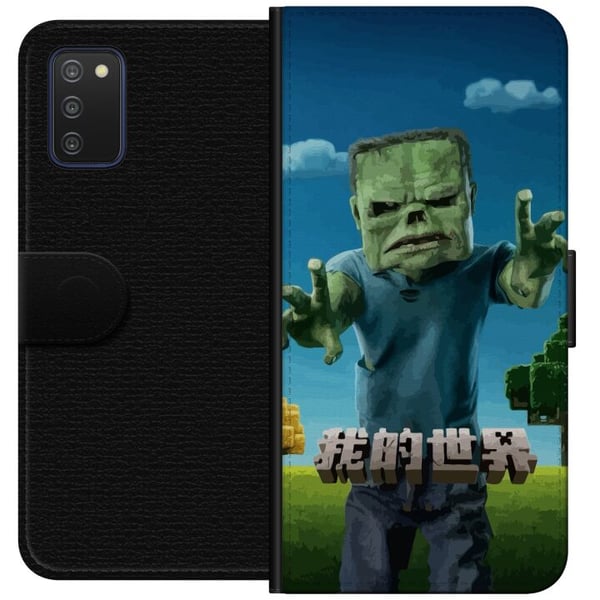 Kompatibelt Lommeboketui til Samsung Galaxy A03s A Minecraft Movie