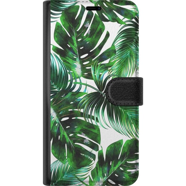 Kompatibelt Lommeboketui til Samsung Galaxy A20e Blad