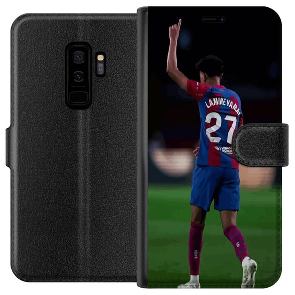 Kompatibelt Plånboksfodral till Samsung Galaxy S9+ Lamine Yamal Kompatibelt Plånboksfodral till Samsung Galaxy S9+ Lamine Yamal