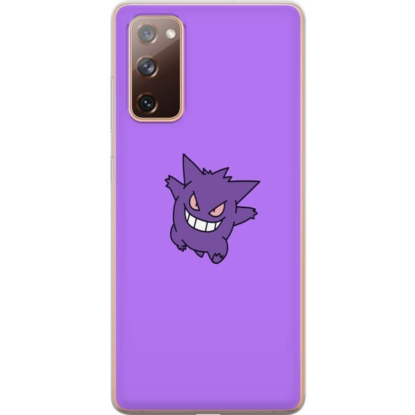 Kompatibelt Mobildeksel til Samsung Galaxy S20 FE Gengar Pokémon Kompatibelt Mobildeksel til Samsung Galaxy S20 FE Gengar Pokémon