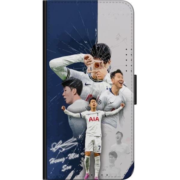Kompatibelt Lommeboketui til Samsung Galaxy A03s Son Heung Min Tottenham Sør-Korea vinner av Europa League fotball målscorer smart spiller med global