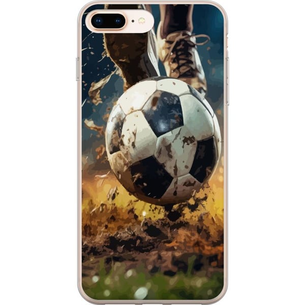 Yhteensopiva Puhelinkuori Apple iPhone 8 Plus Jalkapallo Yhteensopiva Puhelinkuori Apple iPhone 8 Plus Jalkapallo