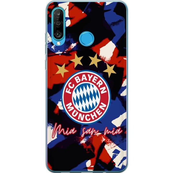 Kompatibel Mobilcover til Huawei P30 lite FC Bayern Munich