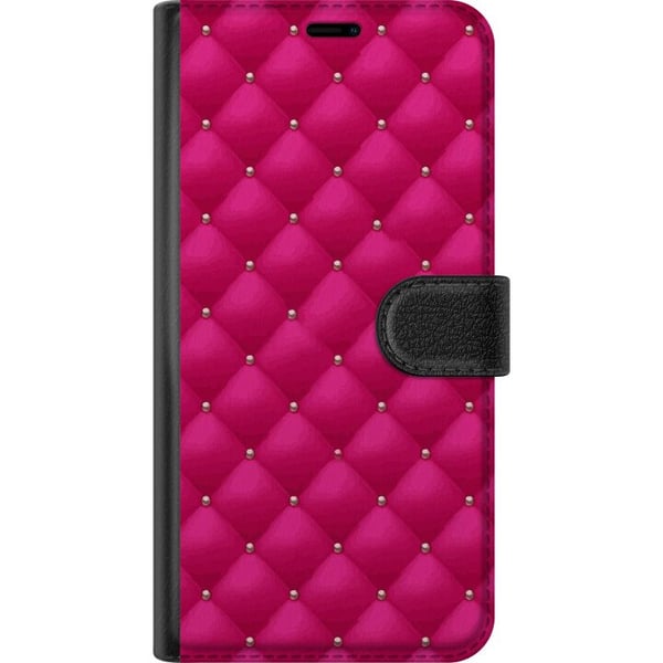 Kompatibelt Plånboksfodral till Samsung Galaxy A32 5G Lyxigt Rosa