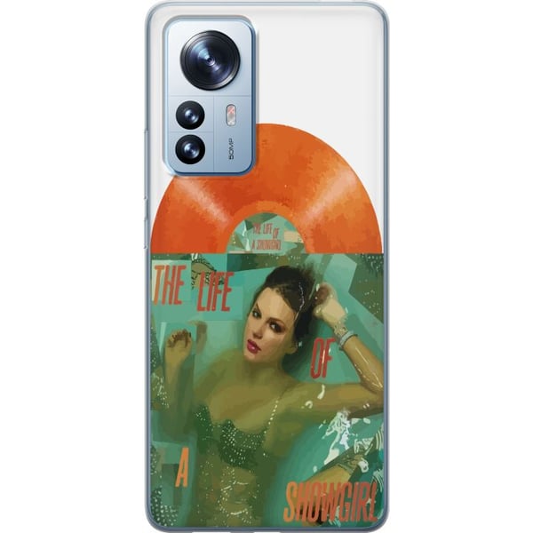 Kompatibel Mobilcover til Xiaomi 12 Pro Taylor Swift The Life of a Showgirl – Lyserød popdiva i glitter & glam