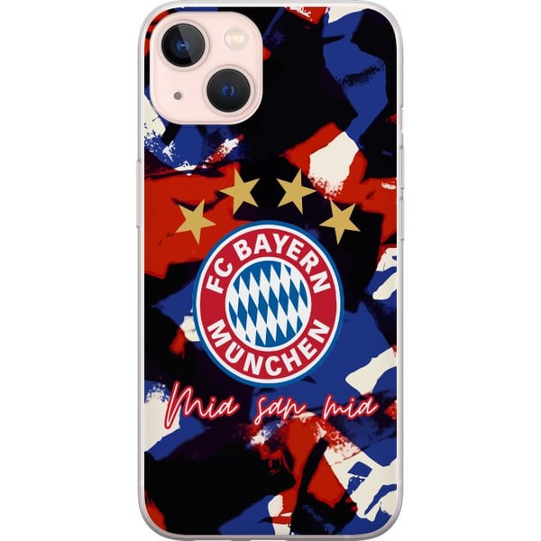 Kompatibel Mobilcover til Apple iPhone 13 FC Bayern Munich Kompatibel Mobilcover til Apple iPhone 13 FC Bayern Munich