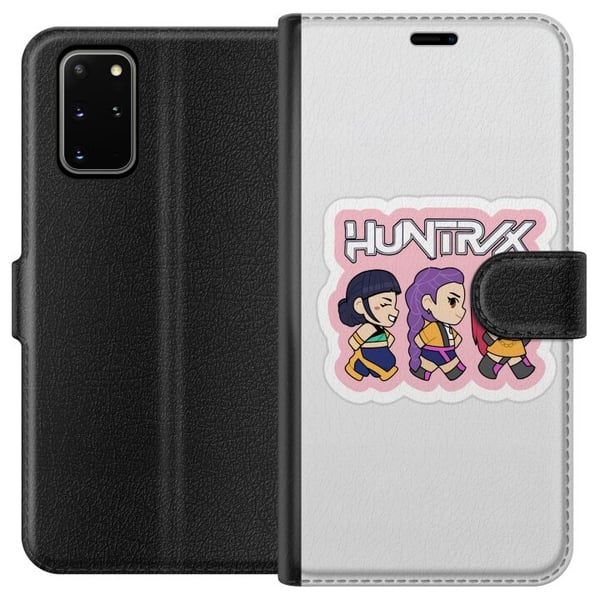 Kompatibelt Plånboksfodral till Samsung Galaxy S20+ Kpop Demon Hunters Huntrix Chibi Idols Cute Cartoon Kawaii Energy