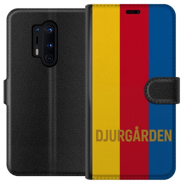 Yhteensopiva Lompakkokotelo OnePlus 8 Pro Djurgården – jalkapallo