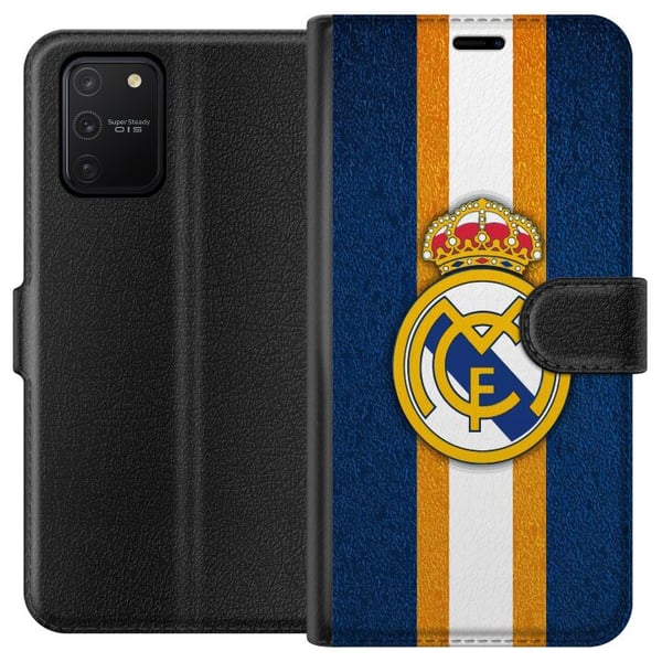 Kompatibelt Lommeboketui til Samsung Galaxy S10 Lite Real Madrid CF Kompatibelt Lommeboketui til Samsung Galaxy S10 Lite Real Madrid CF