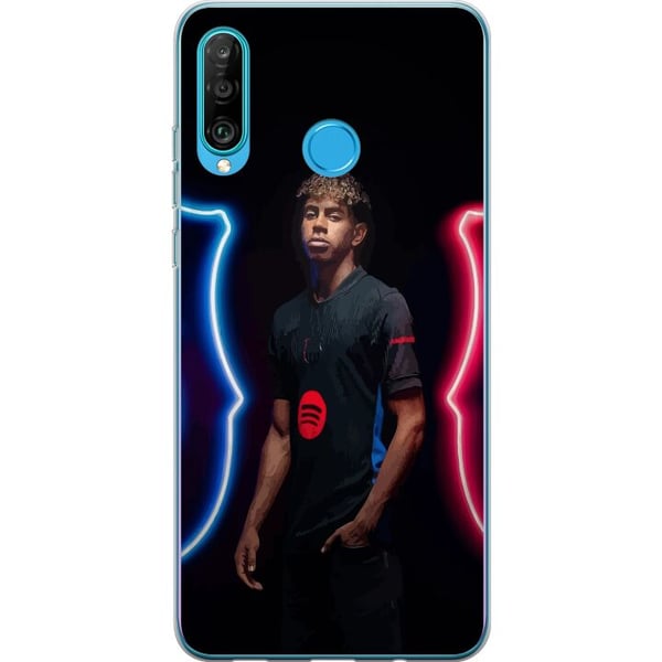 Kompatibel Mobilcover til Huawei P30 lite Yamal Fodbold FC Barcelona Ung Talent Spiller Fodboldstjerne Spanien La Liga Populært Motiv