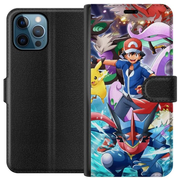 Kompatibelt Plånboksfodral till Apple iPhone 12 Pro Pokemon