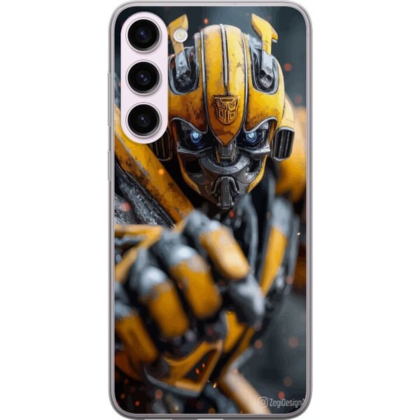 Kompatibel Mobilcover til Samsung Galaxy S23+ Bumblebee Transformers gul robot mecha sci-fi actionkriger detaljeret cyberpunkheltemotiv plakat Kompatibel Mobilcover til Samsung Galaxy S23+ Bumblebee Transformers gul robot mecha sci-fi actionkriger detaljeret cyberpunkheltemotiv plakat