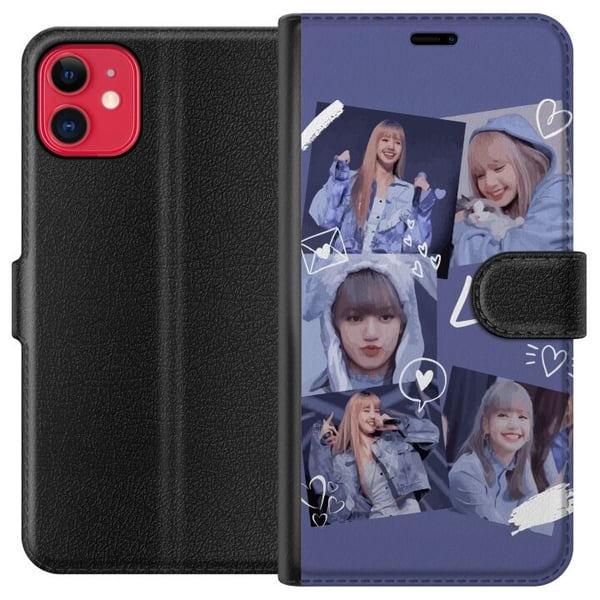 Kompatibel Tegnebogsetui til Apple iPhone 11 Lisa Blackpink – Aesthetic K-pop Queen Kompatibel Tegnebogsetui til Apple iPhone 11 Lisa Blackpink – Aesthetic K-pop Queen