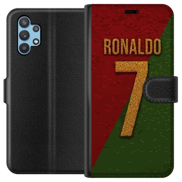 Kompatibel Tegnebogsetui til Samsung Galaxy A32 5G Ronaldo