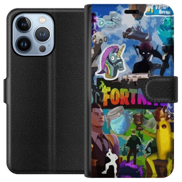 Kompatibelt Lommeboketui til Apple iPhone 13 Pro Fortnite Kompatibelt Lommeboketui til Apple iPhone 13 Pro Fortnite