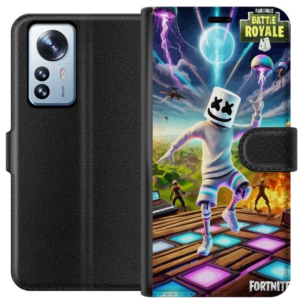 Kompatibelt Plånboksfodral till Xiaomi 12 Pro Fortnite