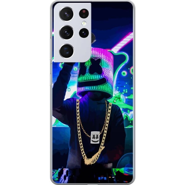 Kompatibel Mobilcover til Samsung Galaxy S21 Ultra 5G Marshmello | Fortnite