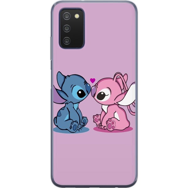 Kompatibelt Mobildeksel til Samsung Galaxy A03s lilo & stitch 2025