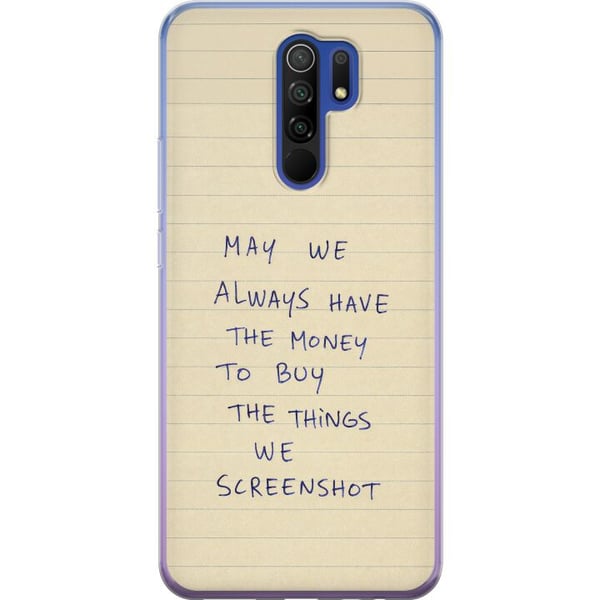 Kompatibel Mobilcover til Xiaomi Redmi 9 Drømmen om alt det, vi gemmer på skærmen