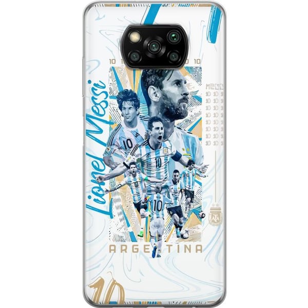 Kompatibel Mobilcover til Xiaomi Poco X3 NFC Lionel Messi