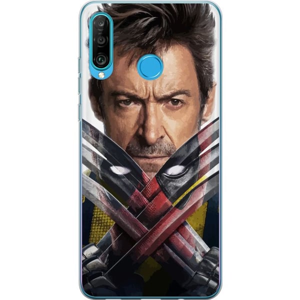 Kompatibel Mobilcover til Huawei P30 lite Deadpool & Wolverine