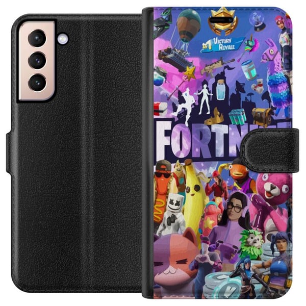 Kompatibelt Lommeboketui til Samsung Galaxy S21 Fortnite