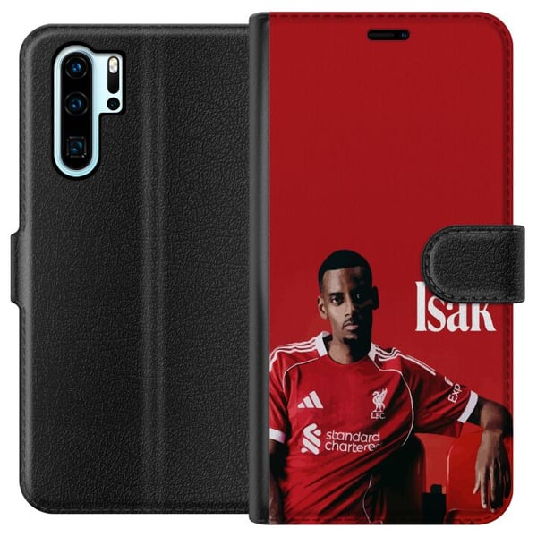 Kompatibel Tegnebogsetui til Huawei P30 Pro Alexander Isak fodboldplakat Liverpool-trøje Sveriges landshold angriber Premier League forward-design Kompatibel Tegnebogsetui til Huawei P30 Pro Alexander Isak fodboldplakat Liverpool-trøje Sveriges landshold angriber Premier League forward-design