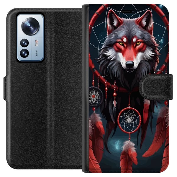 Yhteensopiva Lompakkokotelo Xiaomi 12 Pro Susi