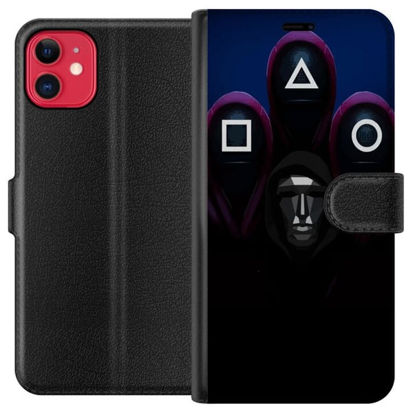 Kompatibel Tegnebogsetui til Apple iPhone 11 Squid Game Säsong 3 Nya Ikoner Populär Serie TV Motiv Kompatibel Tegnebogsetui til Apple iPhone 11 Squid Game Säsong 3 Nya Ikoner Populär Serie TV Motiv