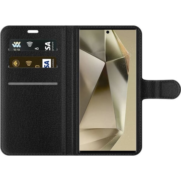 Kompatibelt Lommeboketui til Samsung Galaxy S24 Ultra Mikke Mus