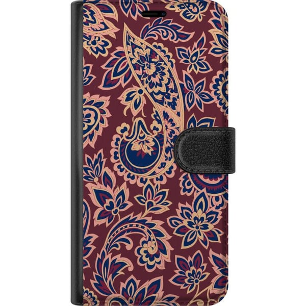Yhteensopiva Lompakkokotelo Samsung Galaxy S23+ Paisley itämainen kuvio boho intialainen kuvio vintage koristeet kukat retro tekstiili tapetti korist