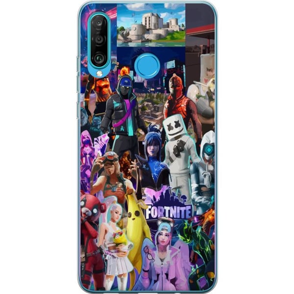 Kompatibelt Mobilskal till Huawei P30 lite Fortnite