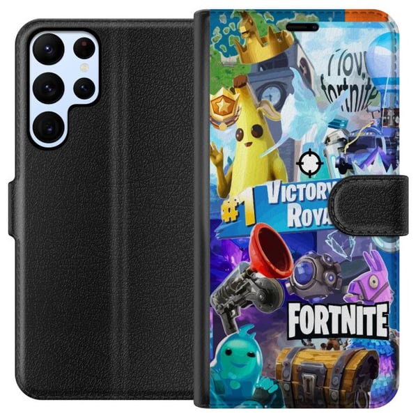 Yhteensopiva Lompakkokotelo Samsung Galaxy S22 Ultra 5G Fortnite Yhteensopiva Lompakkokotelo Samsung Galaxy S22 Ultra 5G Fortnite