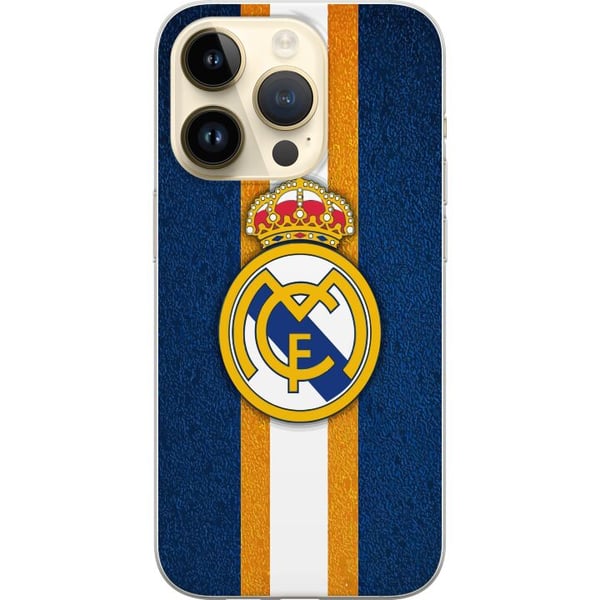 Kompatibelt Mobilskal till Apple iPhone 14 Pro Real Madrid CF