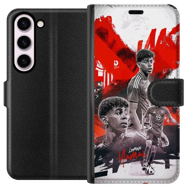 Kompatibel Tegnebogsetui til Samsung Galaxy S23 Lamine Yamal Kompatibel Tegnebogsetui til Samsung Galaxy S23 Lamine Yamal